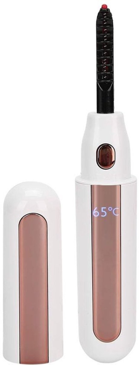 Elektrische Verwarmde Wimpertang met USB-opladen - Natuurlijke Wimperkruller