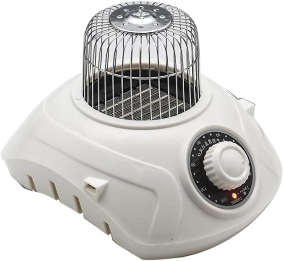 Mini Droger met RVS Kap Elektrische Droger Compact Kleding Drogen Stil en Veilig 2000W Roestvrij Staal