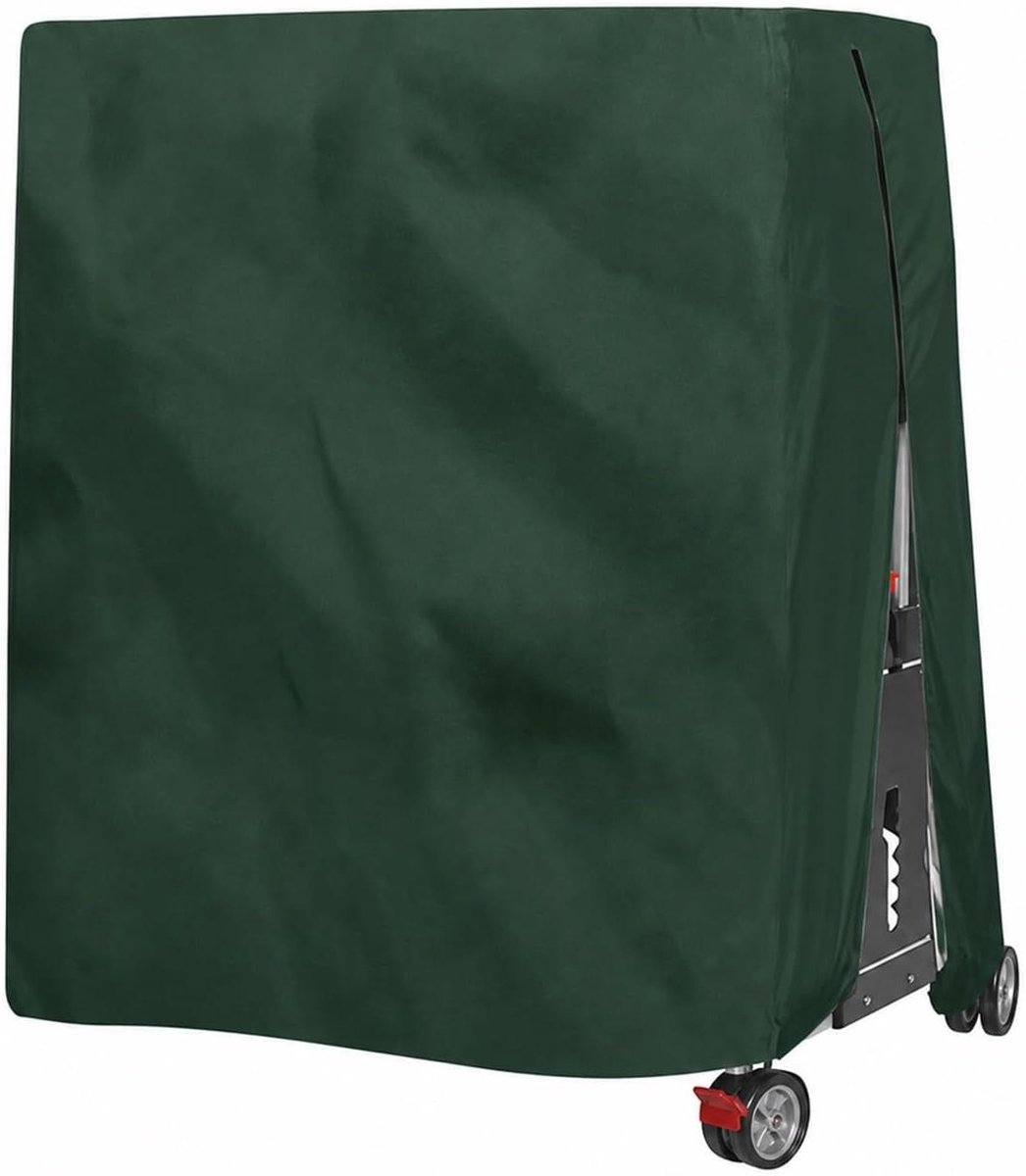 Tafeltennishoes - Beschermhoes Tafeltennis - Tafeltennis Beschermen - Waterdicht en Winddicht - 165 x 70 x 185 cm - Groen
