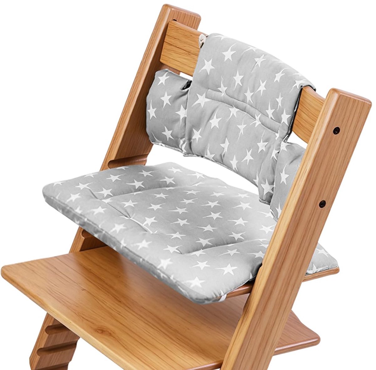Dailygoods - 2-delige Hoekstoel Zitkussen Set voor Stokke Tripp Trapp - Premium Comfortabel en Waterdicht