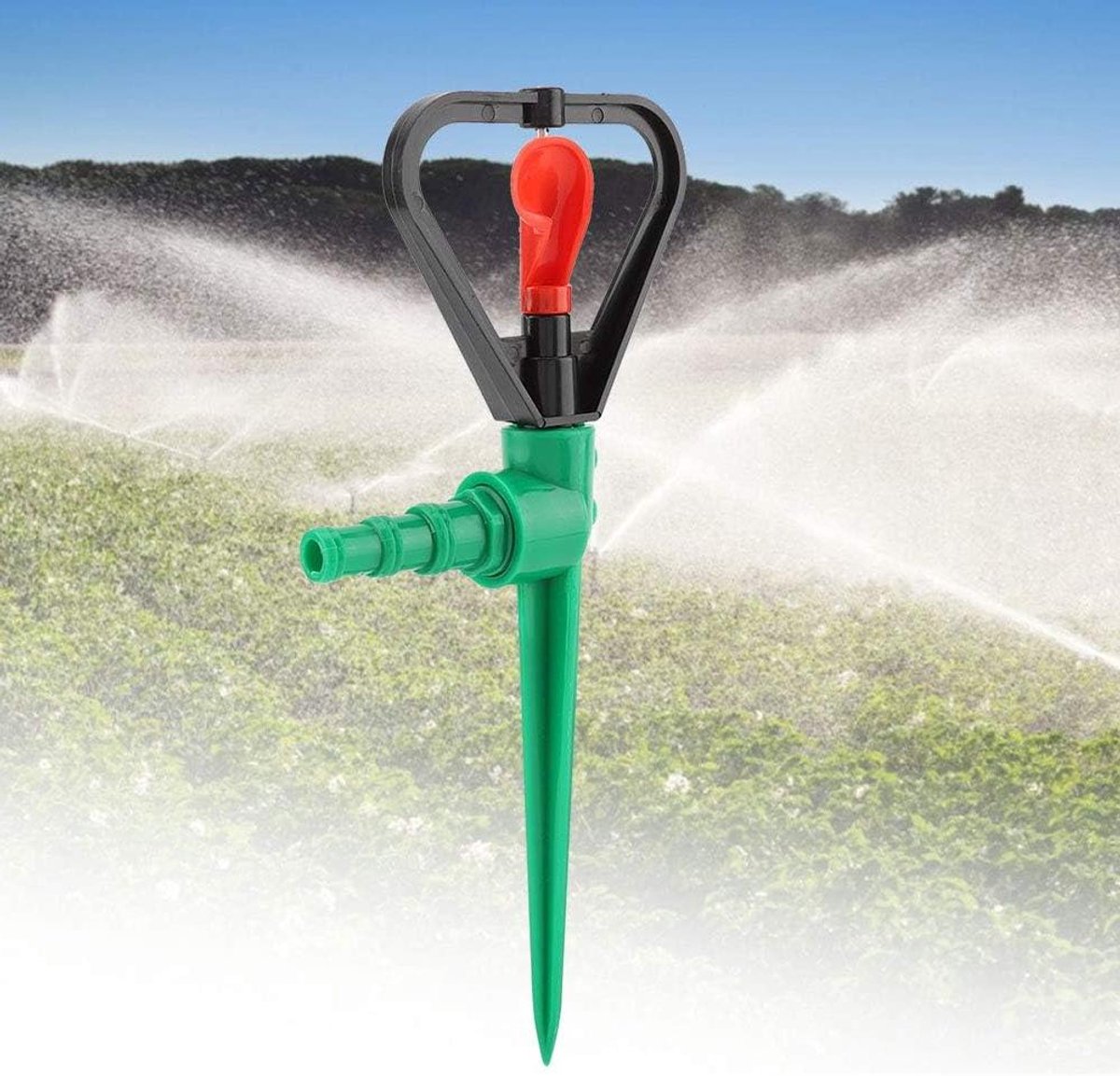 Tuinsproeier - Watergever - Gazon Besproeien - 360 Graden Dekking - 28.5 cm - Groen