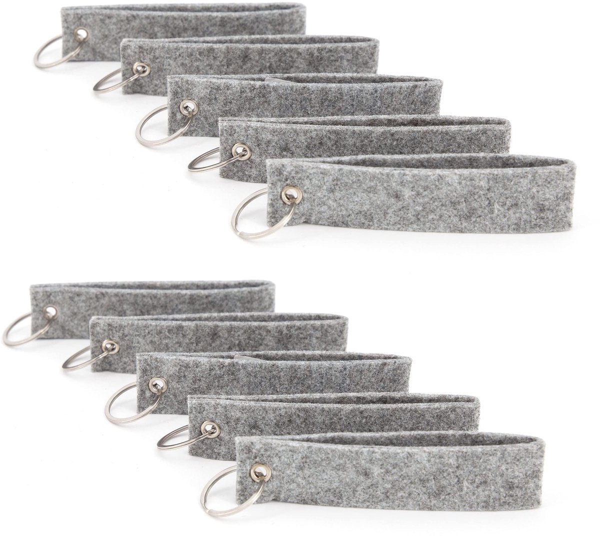 Dailygoods- Sleutelhanger Robuust - Vilt - 13 x 3 cm - Onderhoudsvriendelijk - Creatief - Perfect als cadeau