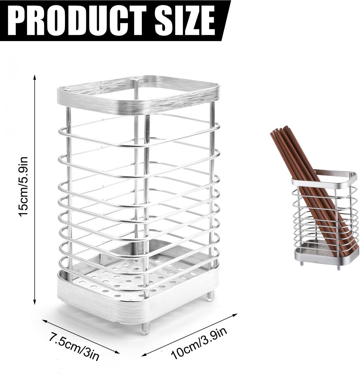 Dailygoods - Keukenopberger voor Bestek en Keukenhulpmiddelen