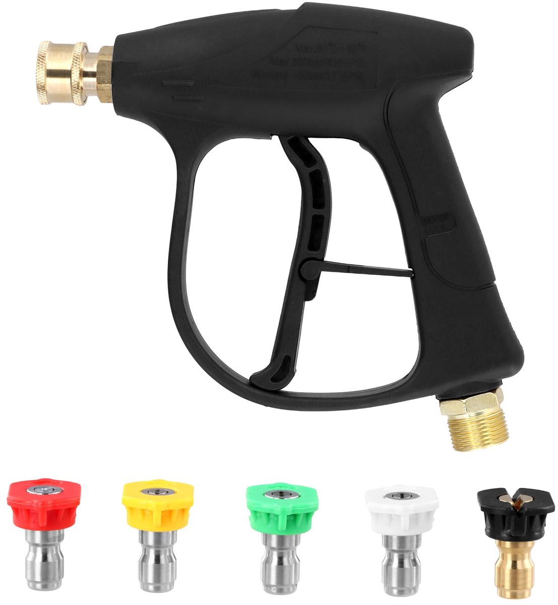 Dailygoods - Hoogdrukreiniger met 5 Mondstukken - 4000 Power Tool