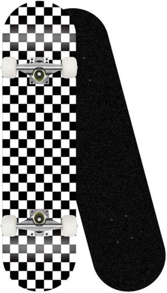 Compleet Skateboard Pro Board Maple Beginnen met Skaten 7 Lagen Esdoornhout 31×8 inch A