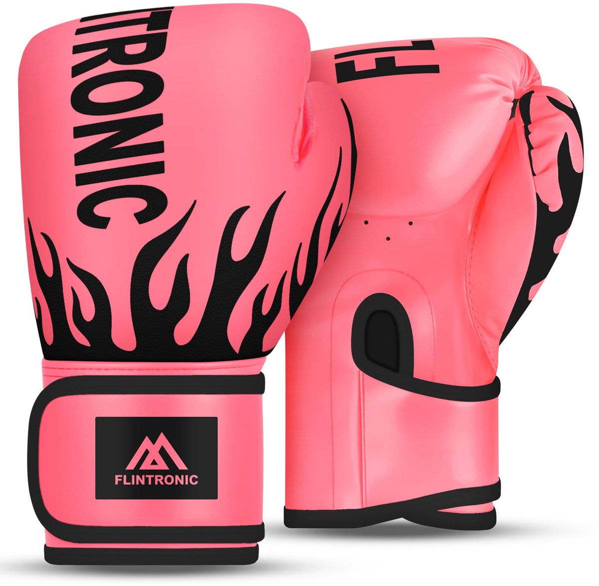 SnelShoppen - Flintronic 4 OZ Bokshandschoenen Kinderen, PU Trainingshandschoenen voor Jongens en Meisjes, Perfect voor Punching Bag, Kickboxen en Mua