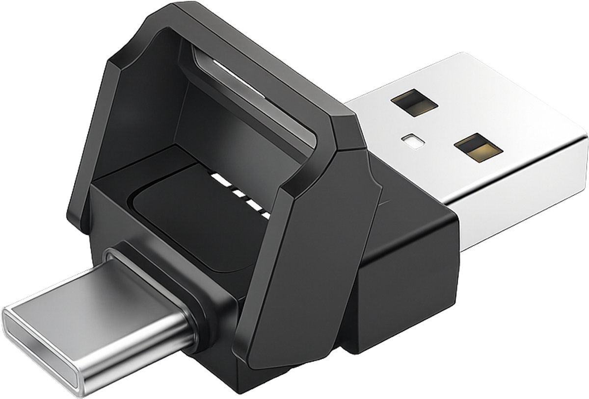 ThunderGold Bluetooth Adapter USB + USB C 6.0 - Bluetooth Receiver - Bluetooth Ontvanger - Bluetooth USB Adapter - Bluetooth Dongle