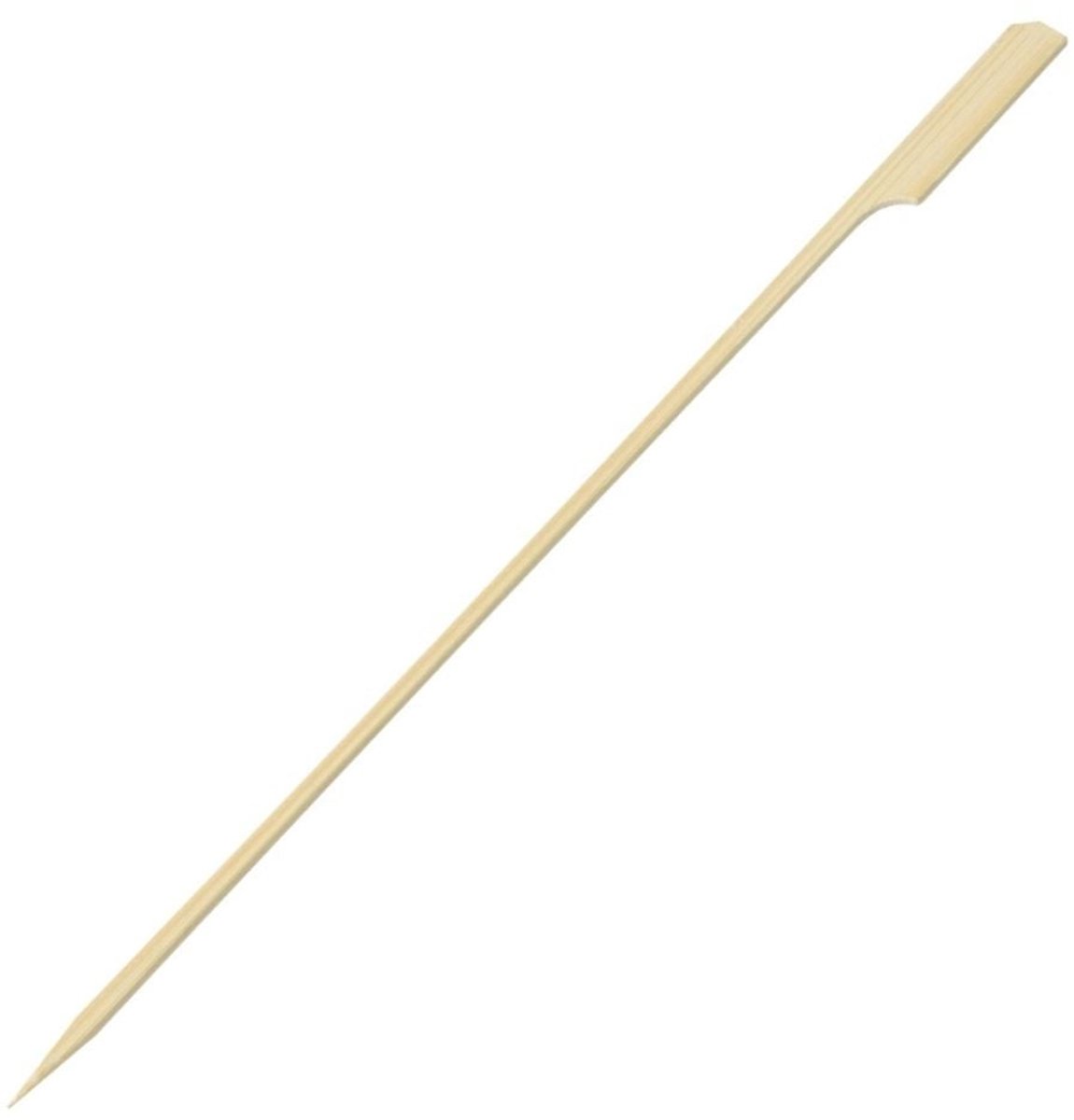 Set van 50 houten satéprikkers 25 cm Fackelmann Basic