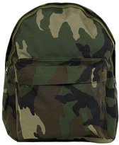 Fosco kinderrugzak woodland camo