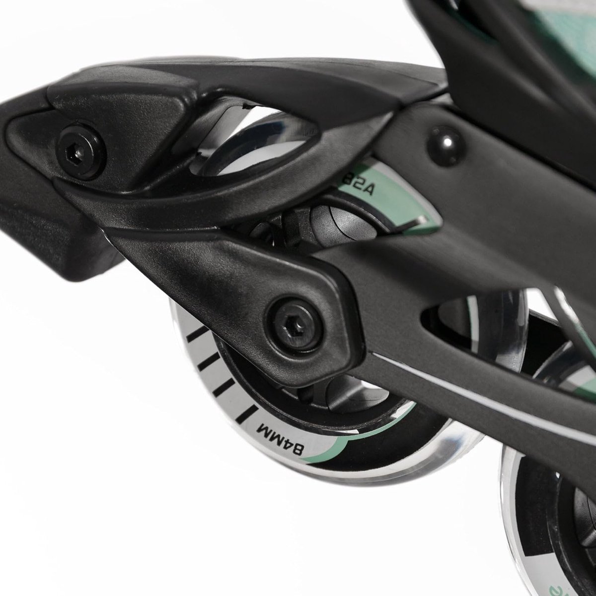 Dames Skeelers - Inline skates - Sportief Skaten - Comfortabele Binnenvoering - 84 mm wielen - Zwart