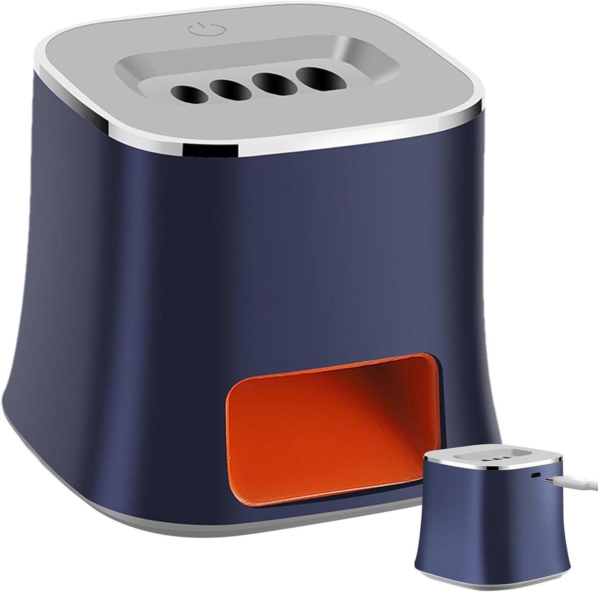 Elektrische Schilder - Zaadverwijderaar - Meloenen Voorbereiden - Automatische Stopfunctie - 8.3 cm - Donkerblauw