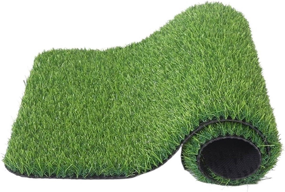 Kunstgras - Grasmat - Balkon Decoratie - Geurloos en UV-bestendig - 397 x 25 cm - Groen
