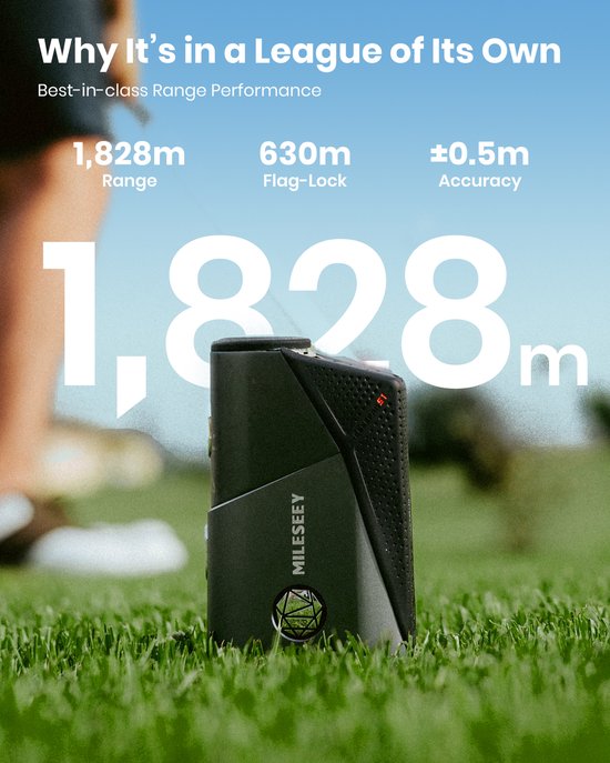Mileseey GenePro S1 - #1 AI Tour Series Laser Golf Rangefinder van Mileseey — afbeelding 3