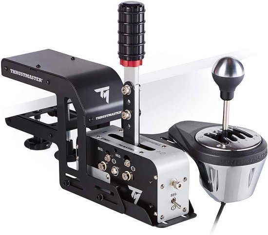 Schakelhendel - H-circuit shifter - Race simulator - H+1 sequentieel - 45 x 25 x 14 cm - Zwart — afbeelding 2