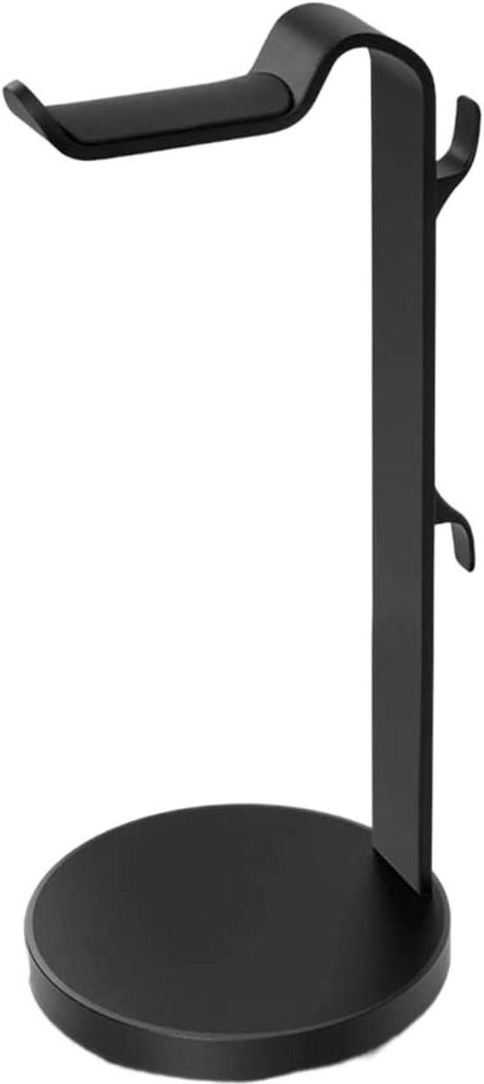 Hoofdtelefoonhouder - Oortelefoonstandaard - Bureau Organisatie - Aluminium Legering - 27 cm Hoog - Zwart
