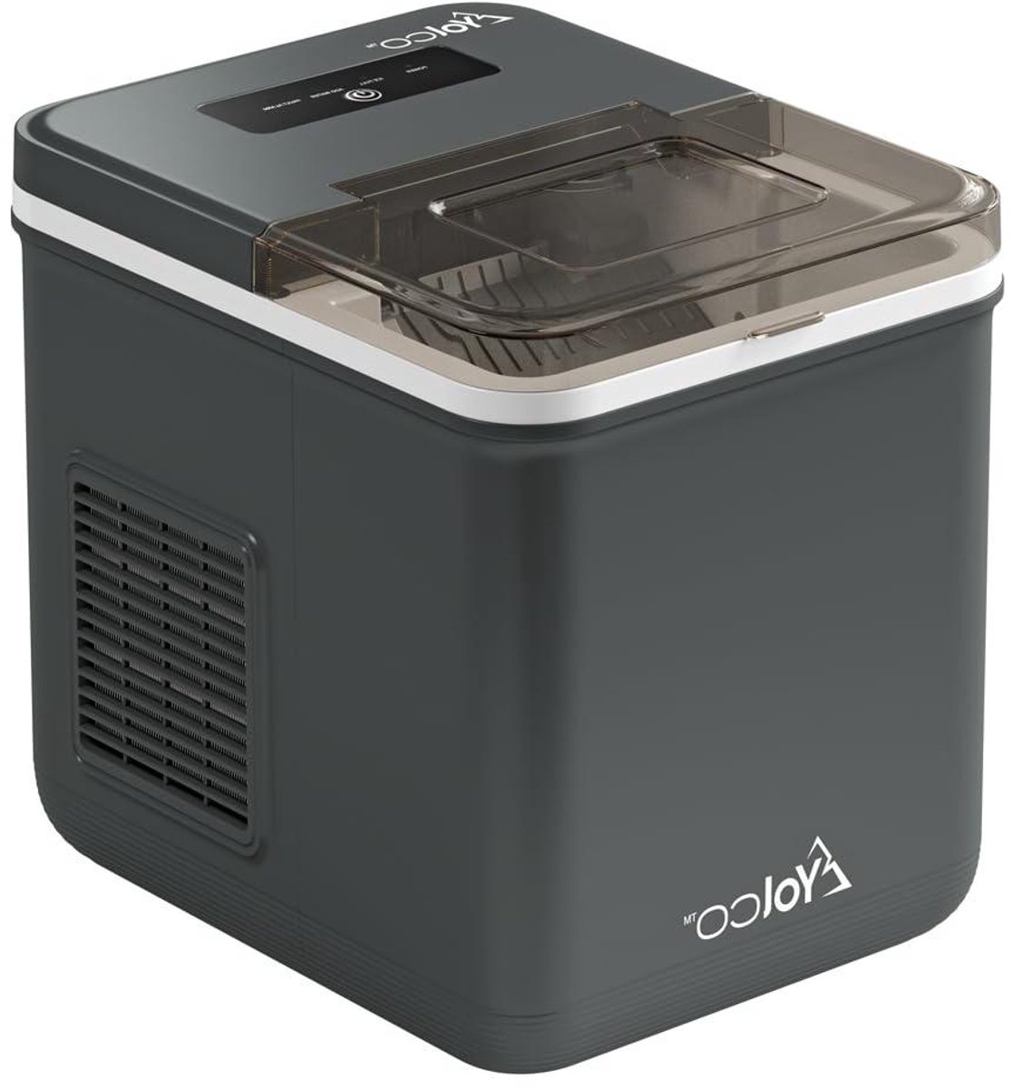 IJsmachine Compact - IJsklontjes Maker - Drankjes Koelen - 12/24 Volt Aansluiting - 10 kg per dag - Zwart