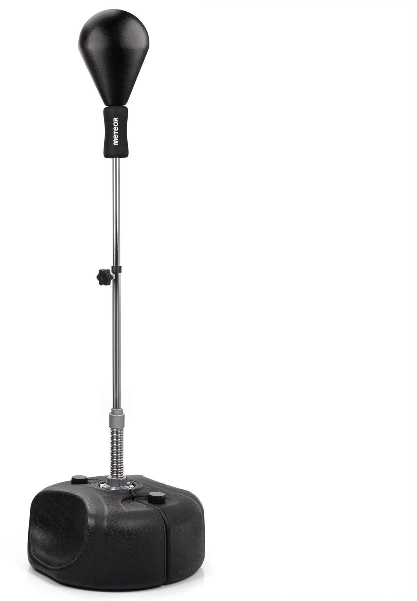 Meteor Bokszak Staand 124-158 cm - Bokszak - Grijs, Verstelbare Hoogte