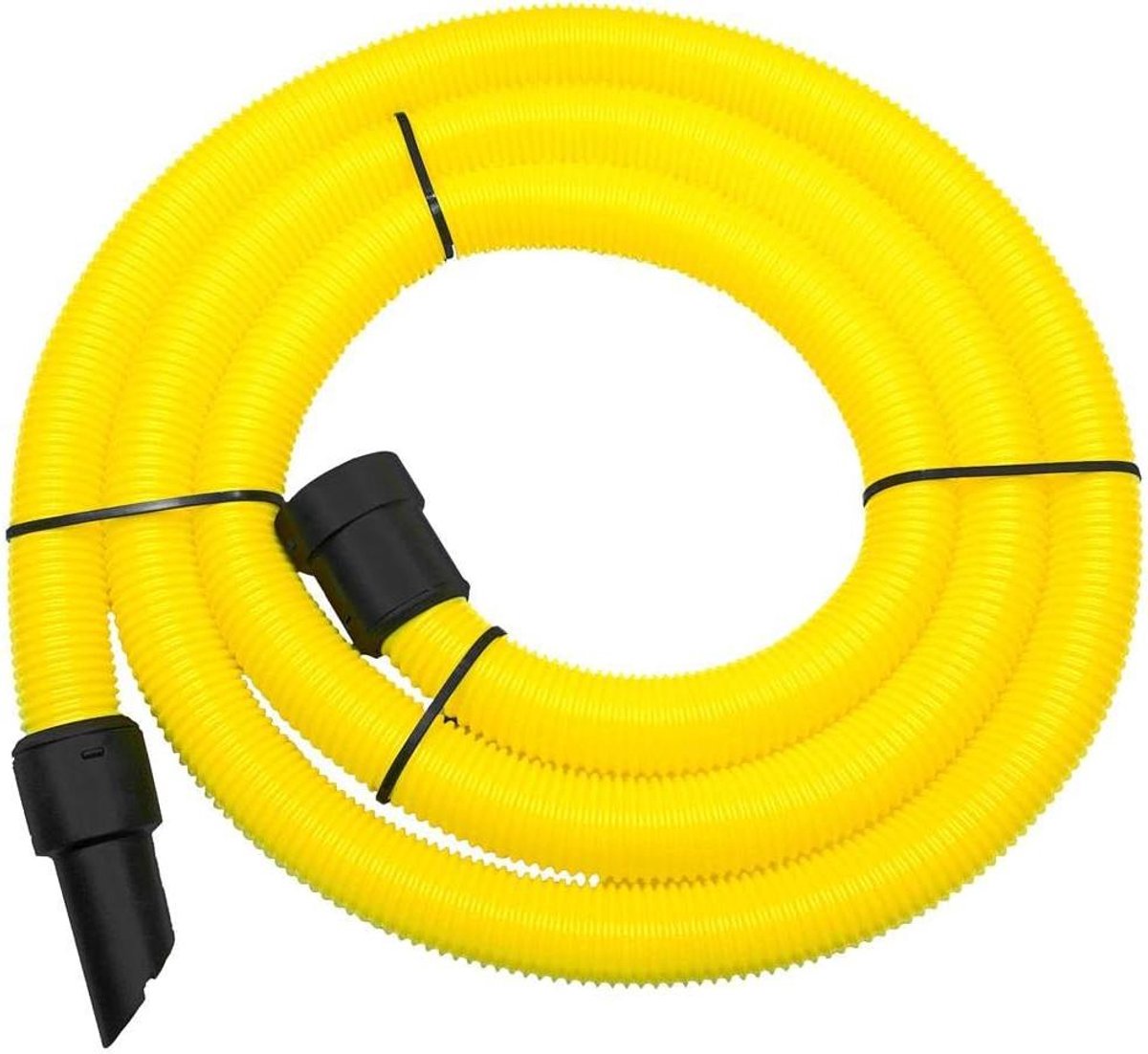 Zuignap Slang Set - Stofzuiger Accessoire - Stof Afzuigen - Voor V-Tuf Mini - 5 Stuks - Zwart