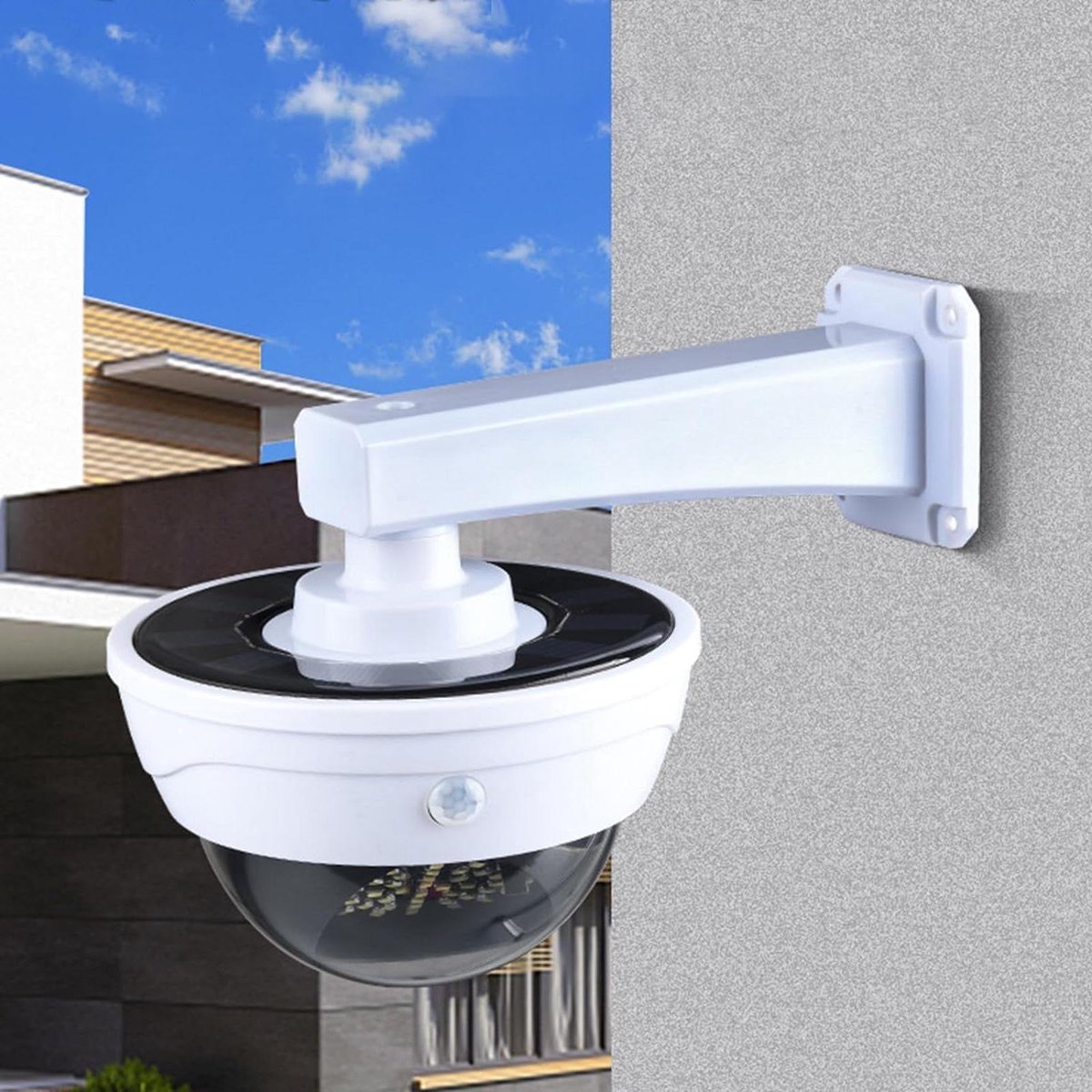 Solar Lamp - Simulatie Lamp - Buitenverlichting - Inductie Straatlantaarn - 1x1x1 cm - Wit