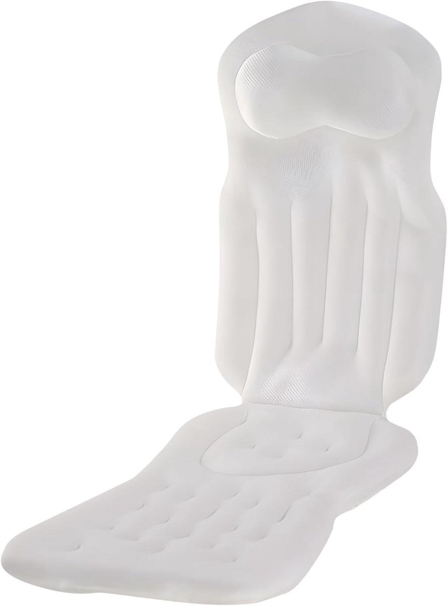 Badkussen Volledig Lichaam - Badmat Ontspanning - Ontspannen in Bad - 4D Ademende Mesh - 38cm Breedte - Meerkleurig