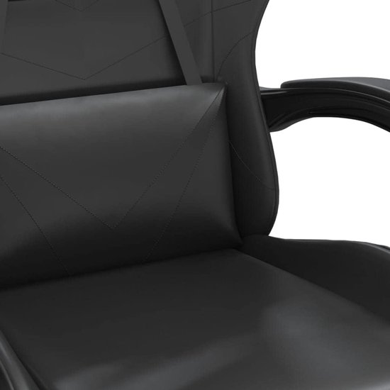 Gaming Stoel - Comfortabele Stoel - Gamen - Verstelbare Rugleuning - 360 Graden Draaibaar - Zwart — afbeelding 3