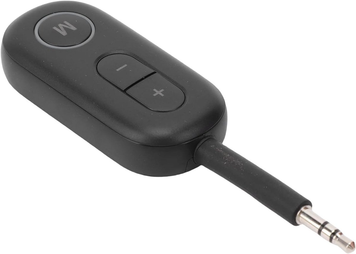 Bluetooth Audio Adapter - Zender Ontvanger - Muziek Streamen - Ruisonderdrukking - 10 meter bereik - Zwart