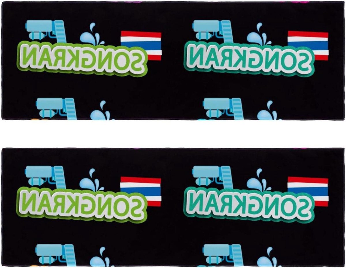 Microvezel Sporthanddoeken - Sneldrogende Handdoeken - Sport en Reizen - Extra Absorberend en Koelend - 295 x 815 cm - Veelkleurig
