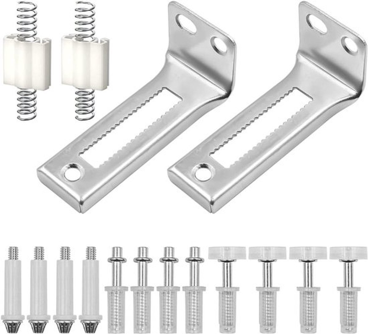 Bifold Deur Track Kit, Reparatie Vervangende Onderdelen - Voor Vouwdeur Schuifdeur Kast Deur - Duurzame Materialen