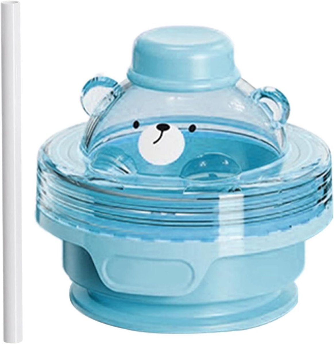 IJsblokjesbeker - IJsmaker Rietjesbeker - Drankjes Koelen - Opvouwbaar - 325 ml - Blauw