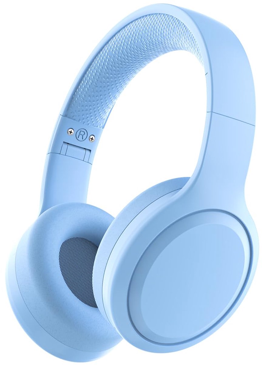 SnelShoppen - Bluetooth Hoofdtelefoon voor Kinderen - Opvouwbare On-Ear Draadloze Hoofdtelefoon met Microfoon, 10U Speeltijd, Bluetooth 5.3, Stereogel