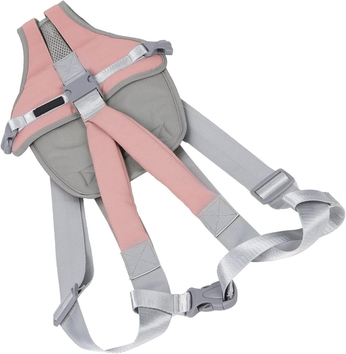 Hondenrugzak Drager - Huisdier Reistas - Outdoor Avontuur - Ademend Mesh Ontwerp - 39 x 30 x 7 cm - Roze