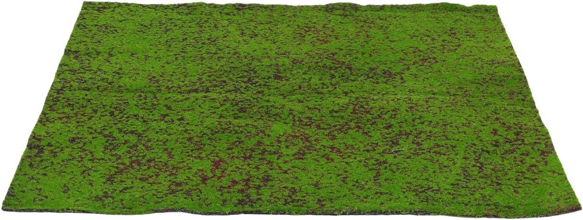 Kunstgrasmat - Mosmat Balkon - Decoratief Gebruik - Onderhoudsvrij Groen - 101.5 cm - Groen