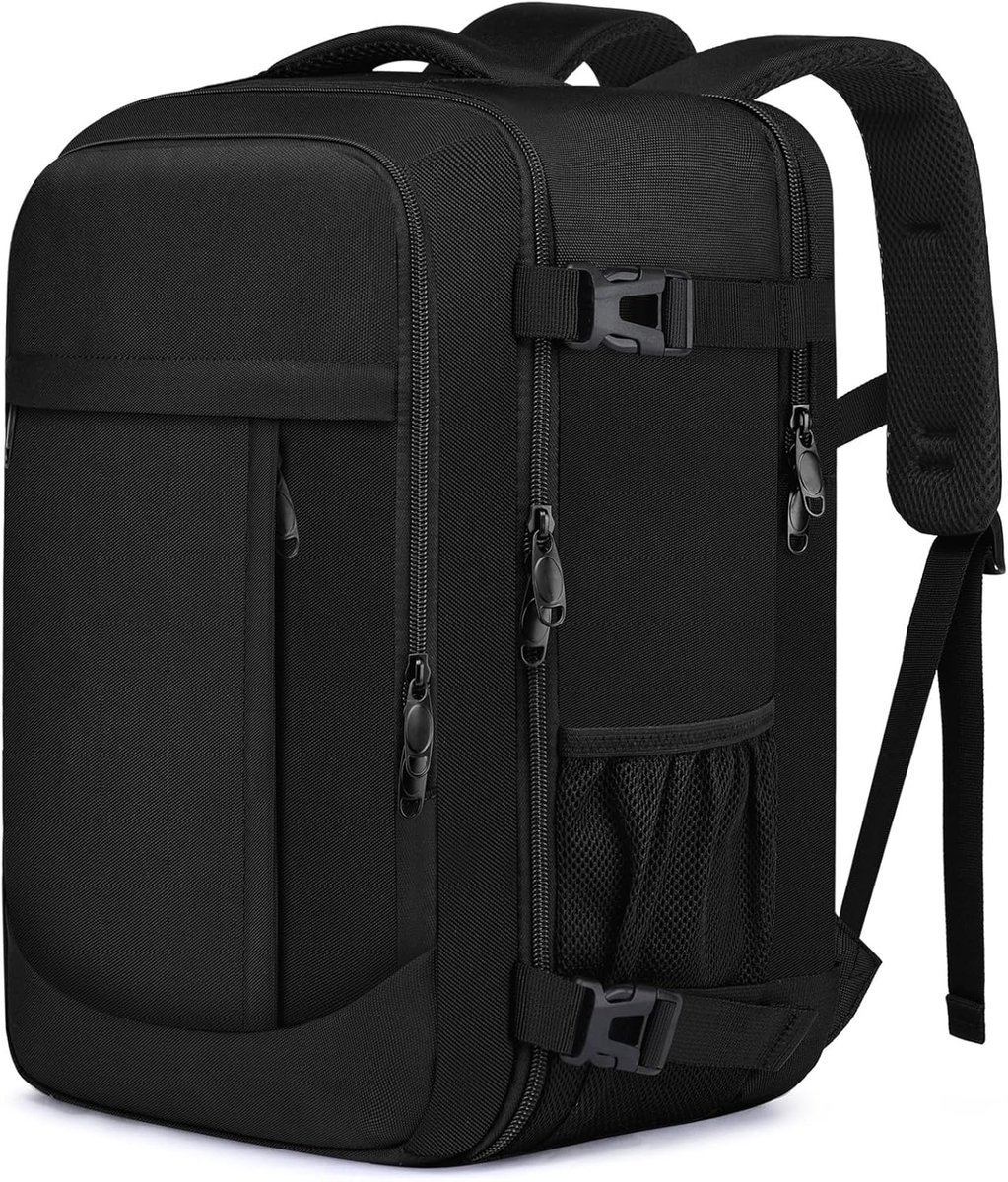 SnelShoppen - Ryanair Transavia 40x30x20 Handbagage Rugzak - 24L Kleine Reisrugzak met 14 Inch Laptopvak - Anti-Diefstal Handbagage Reistas voor Vlieg