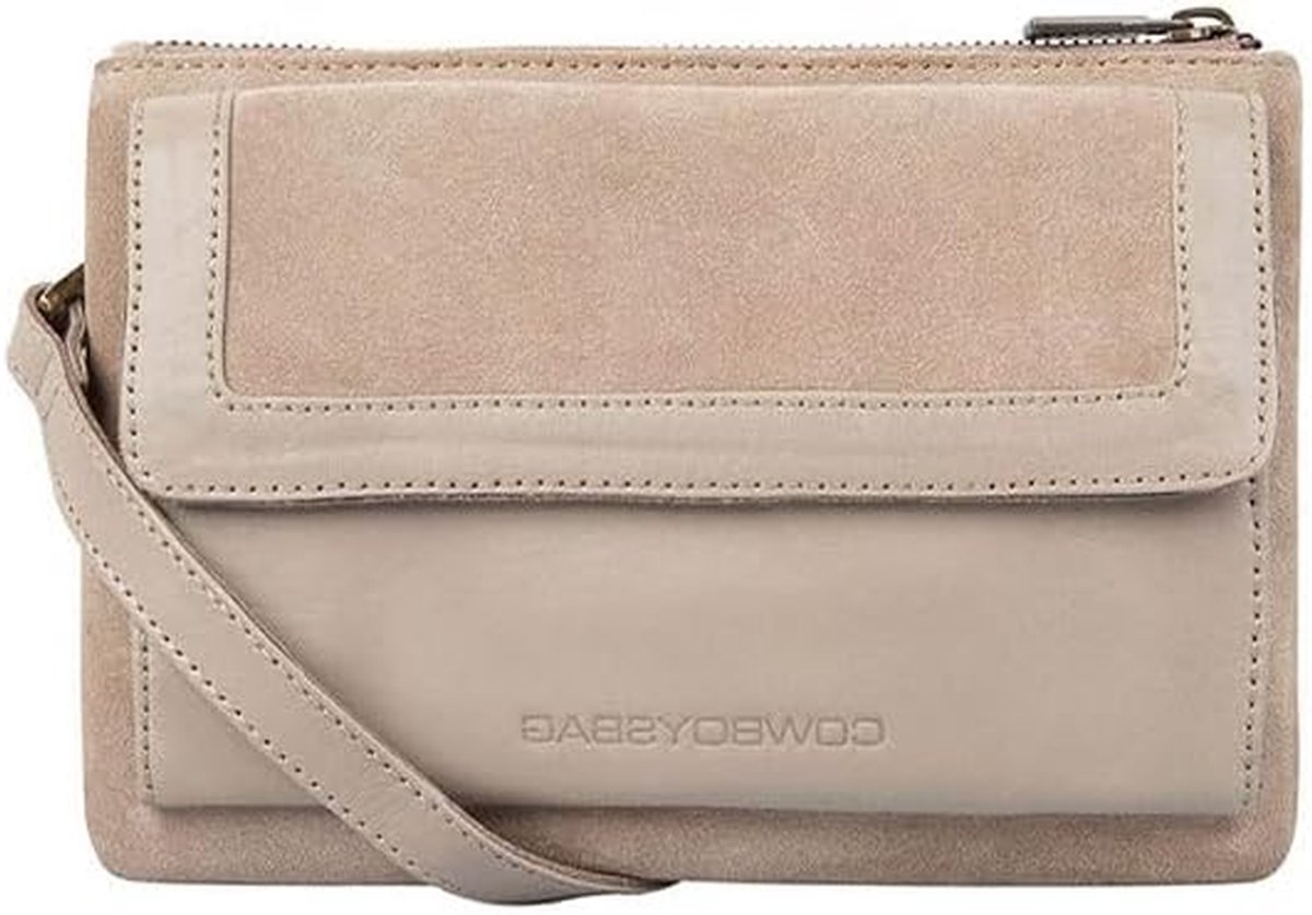 Schoudertas - Crossbody tas - Dagelijks gebruik - Verstelbare riem - 22 x 15 cm - Zandkleurig
