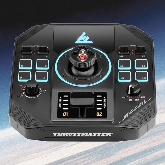 Joystick Voet - Controller Basis - Flightsjim Simulatie - Hall Effect Sensoren - 24 x 29 x 196 cm - Zwart — afbeelding 3