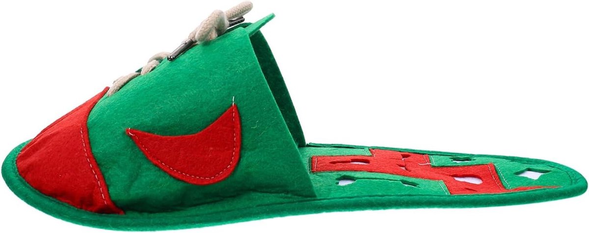 Honden Snuffelmat - Voedingsmat Hond - Mentale Stimulatie - Slipper Vorm - 32 x 17 cm - Groen