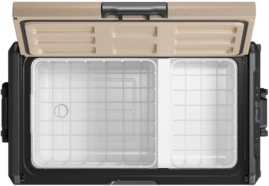 YOLCO TCX50 Sand - Compressor Koelbox - 50 Liter - Dual Zone Koelen en Vriezen - 12V 24V 230V en Zonnepaneel van Yolco — afbeelding 4