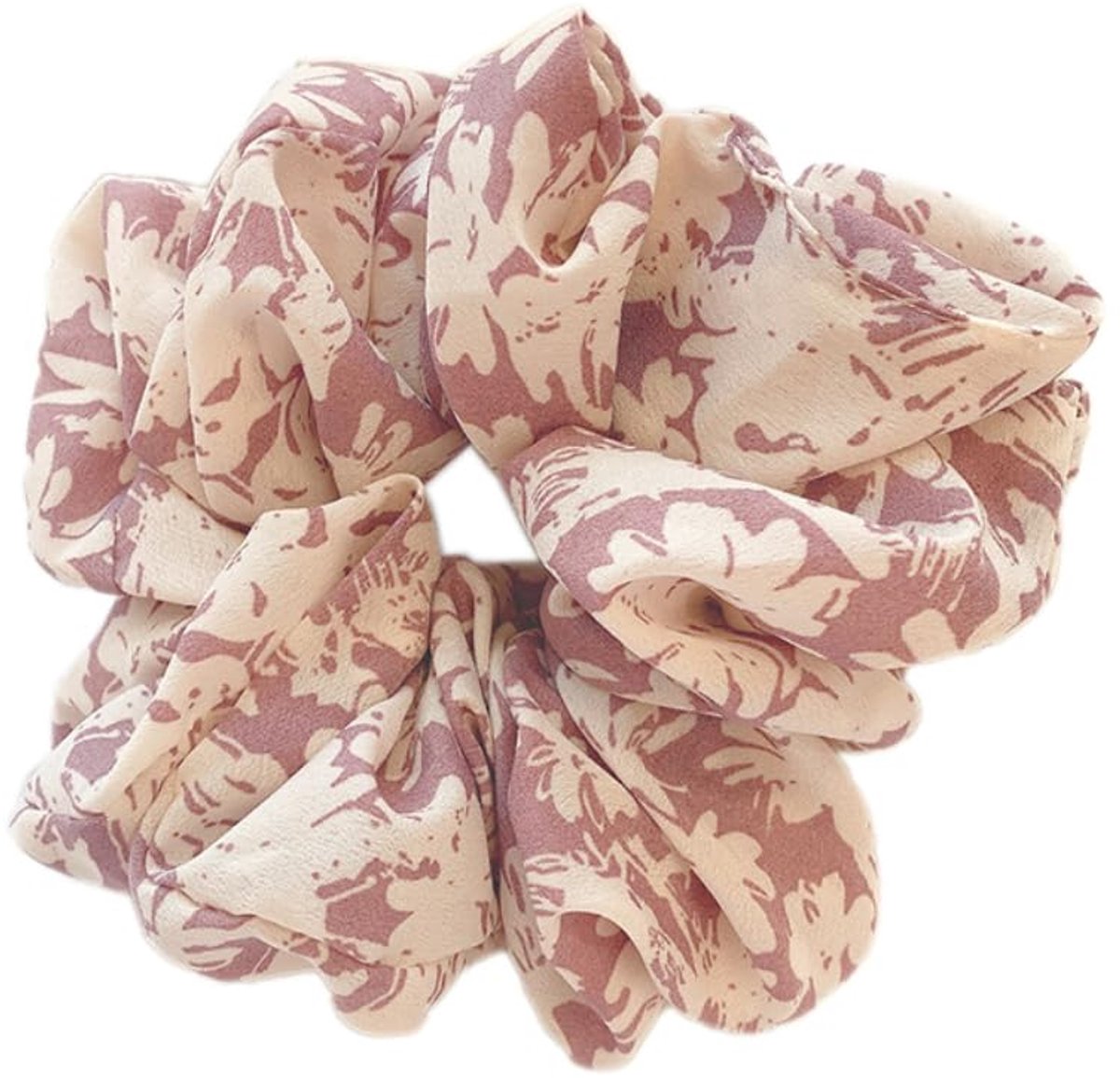 Dailygoods - Set van 3 Grote Haarbanden, Luxe Satijnen Scrunchies voor Vrouwen en Meisjes