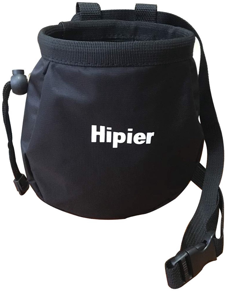 Dailygoods- Magnesia Tas - Krijttas met Ritssluiting - Verstelbare Riem - Duurzaam en Lichtgewicht - Multifunctioneel voor Klimmen en Sportactiviteiten - Stijlvol Design - Krijtas