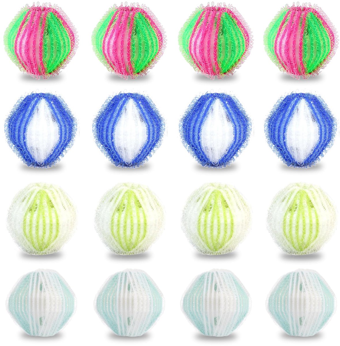 Dailygoods - 16 Stuks Herbruikbare Lintballen voor Huisdierhaar Verwijdering