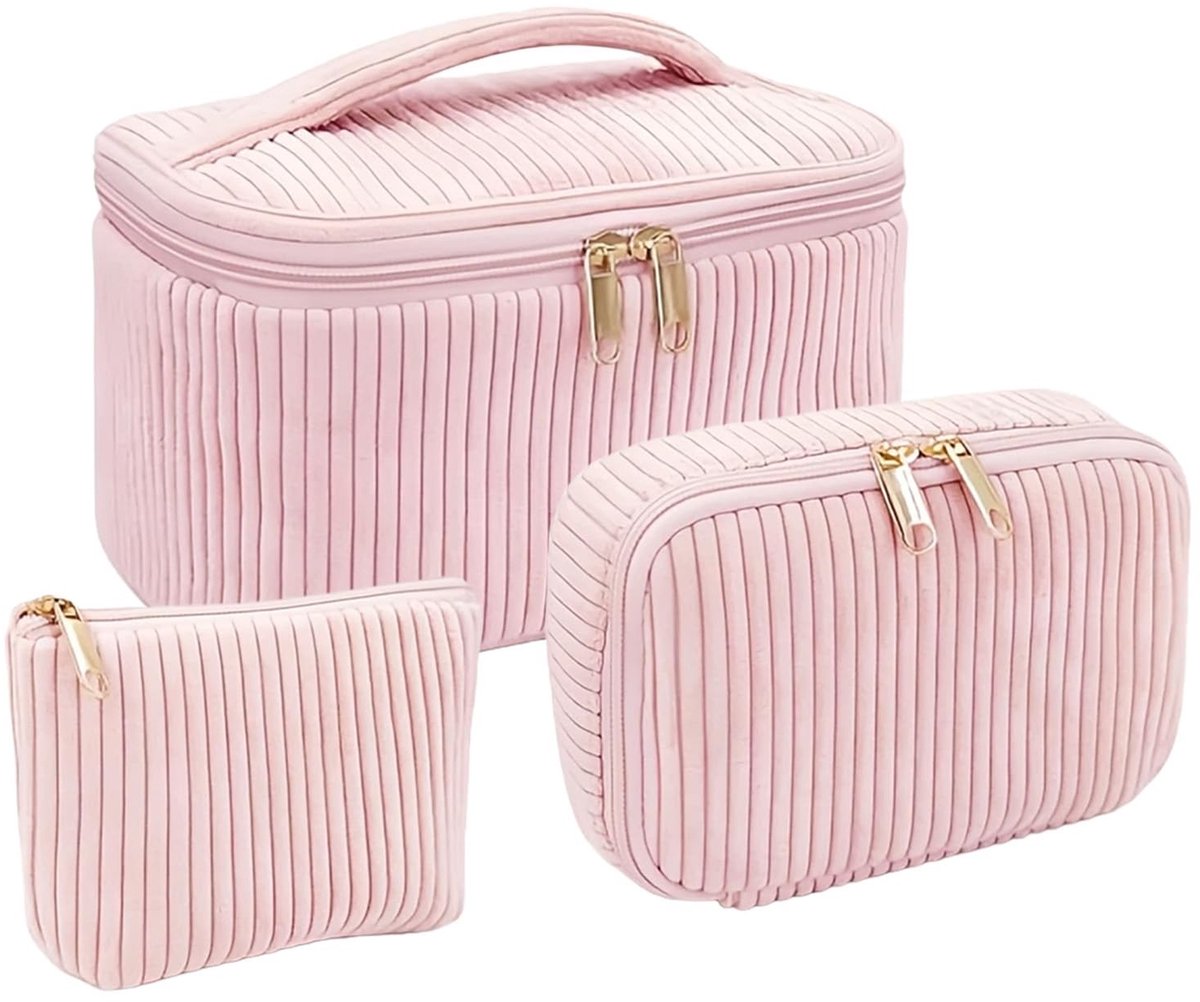 Dailygoods - Cosmetische Tas voor Dames - Grote Capaciteit Make-uptas met Touw