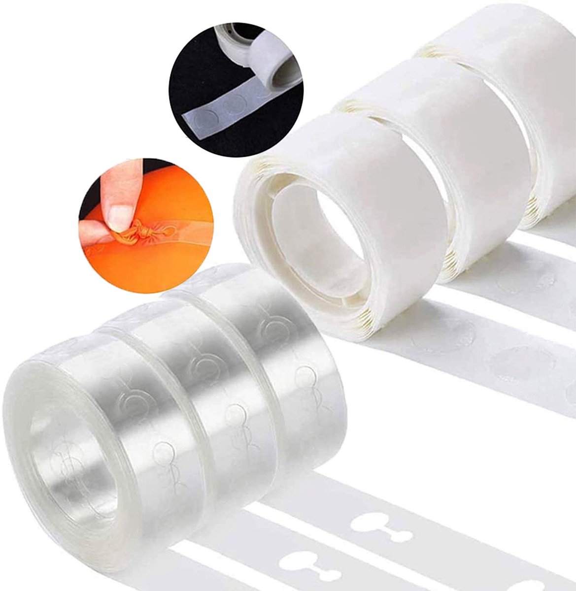 Dailygoods - 6 Rollen Ballonboog Plakband voor Feestdecoratie