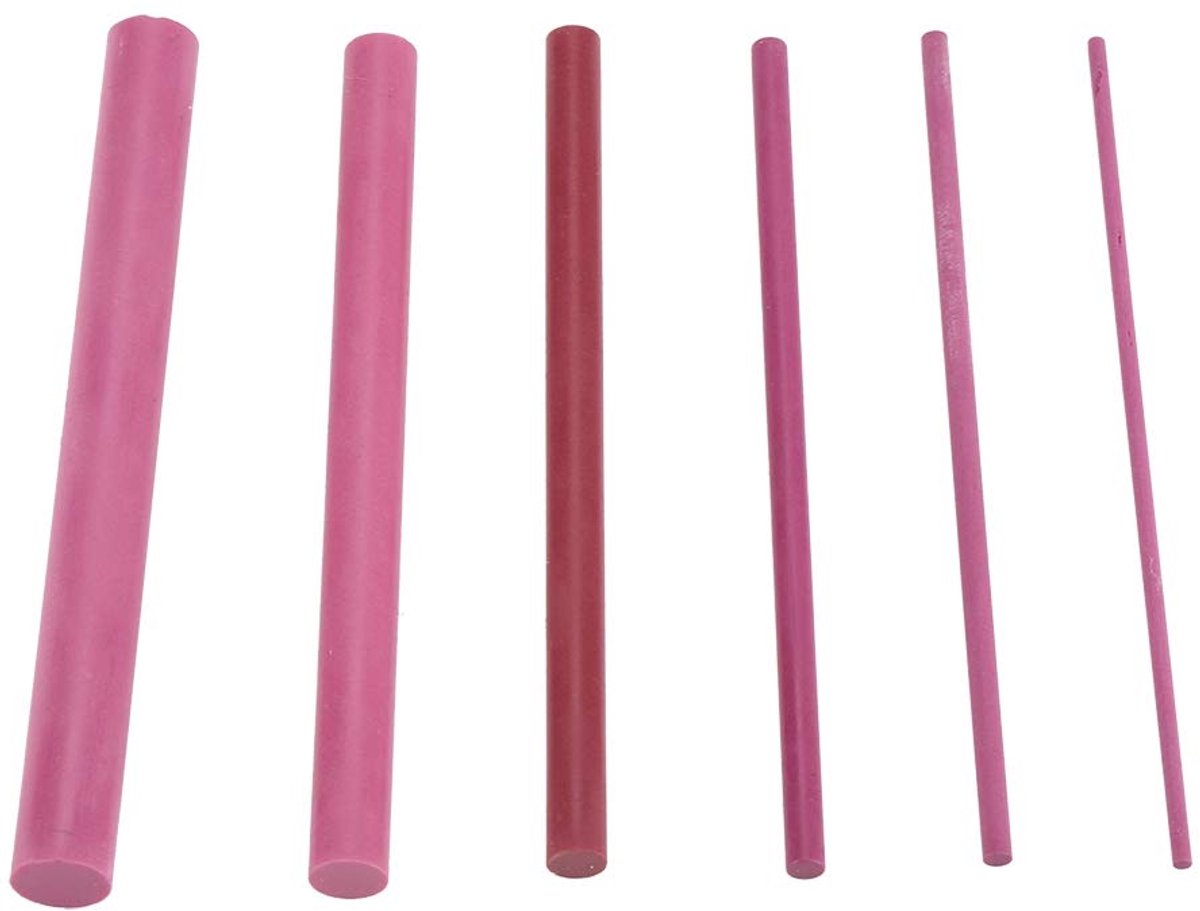 Dailygoods - Professionele Slijpsteen Set - 6 Stuks 30000 Grit - Hoogwaardige Polijststenen - Ultrafijn en Draagbaar - Geschikt voor Precisiewerk