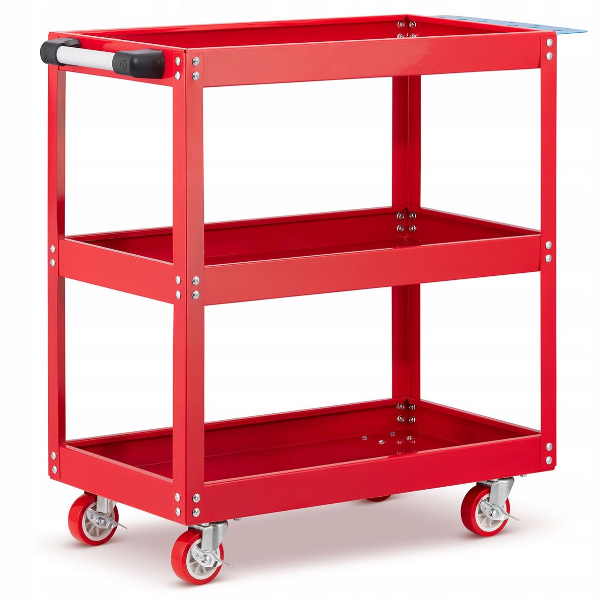 Werkplaatswagen Gereedschapswagen Rood 3 Lades