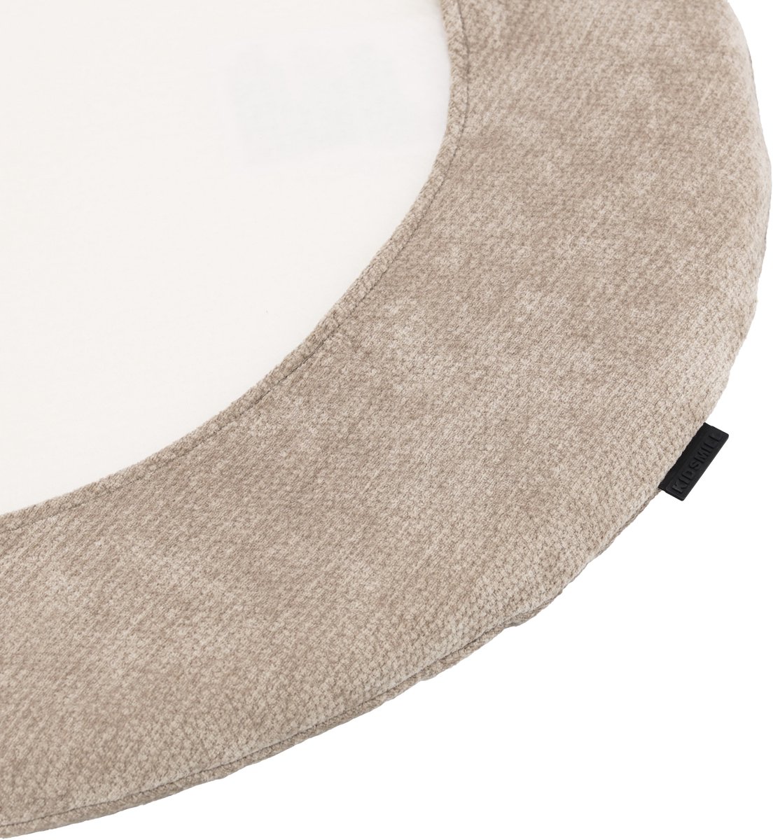 Kidsmill Boxmatrashoes Rond - Ø 90 cm - Chenille - Mocha