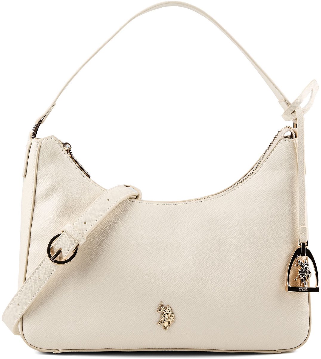 U.S. Polo Assn. Jones Schoudertas 30 cm - Dames - off white
