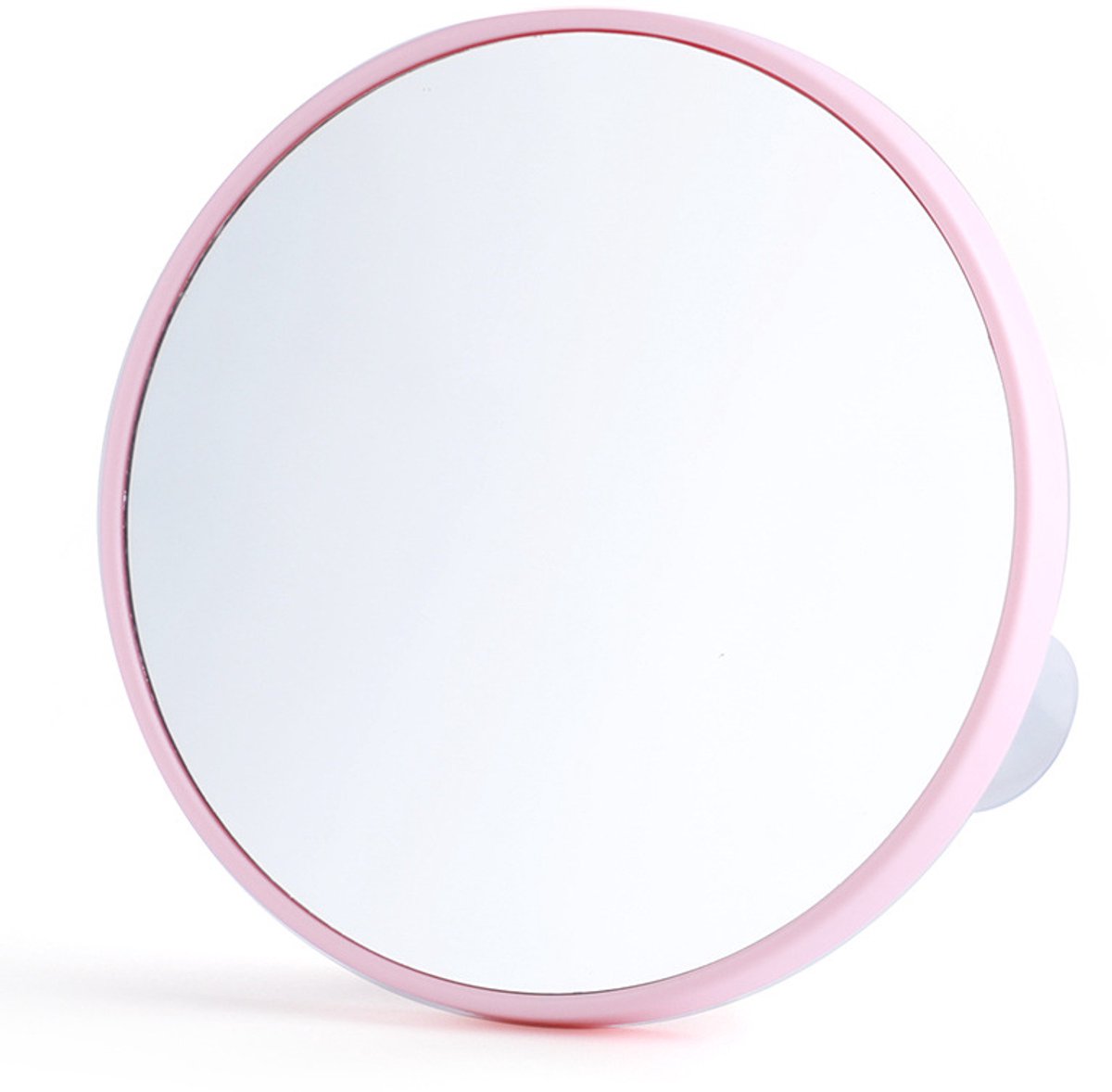 1 stuk - Make-up spiegel - vergroot 5 keer - geschikt voor het squeeze pimples zwarte kop - 8,8 * 8,8 cm - roze