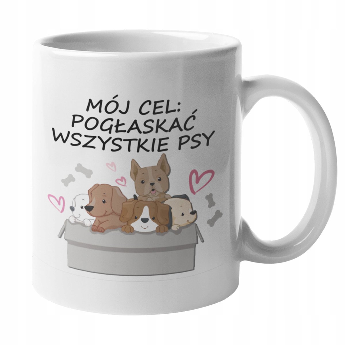 Merkloze Keramische Mok met Hondenthema - Uniek Cadeau