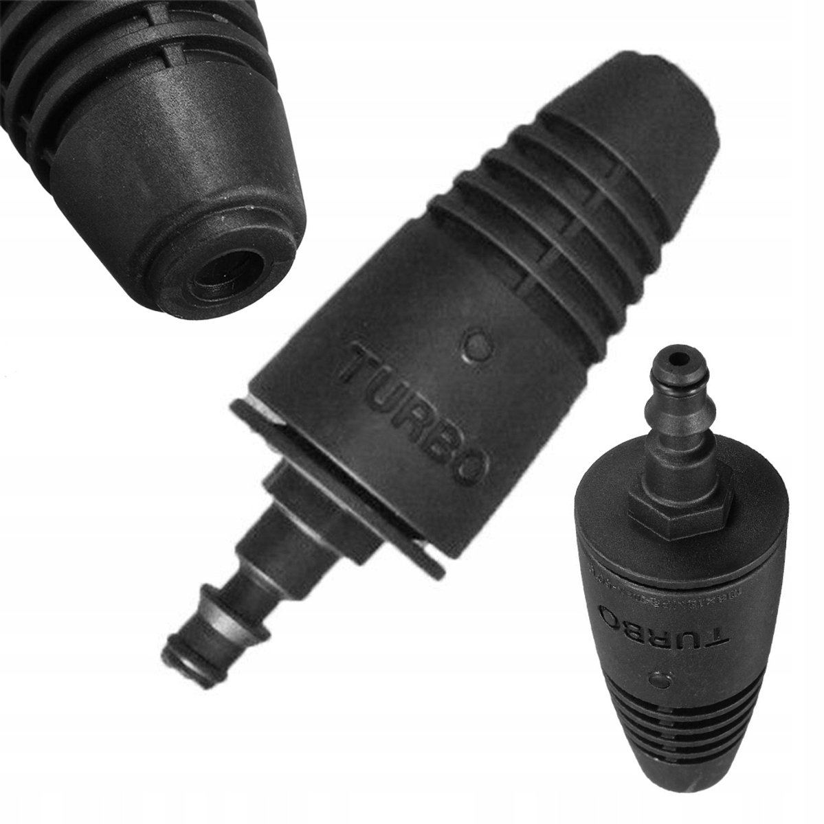 Rosfix Spuitmond Vervanging Turbo - Verhoogt Waterdruk 50% - 180 bar 60°C Quick Connect - Geschikt voor Lavor, OSS
