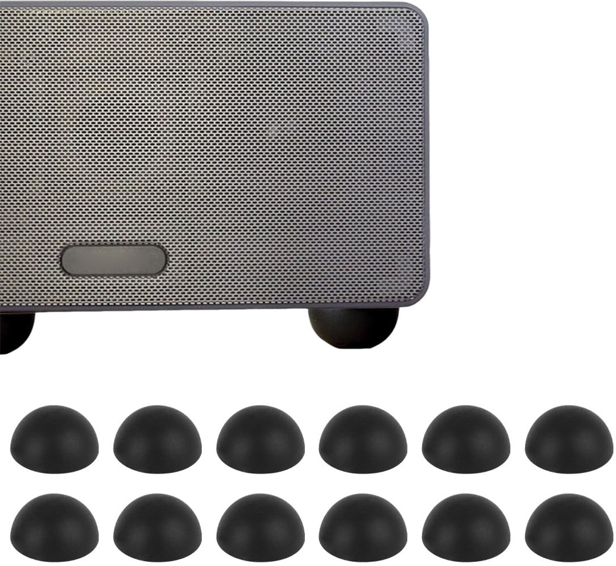 Omgoods - 12 Stuks Universele Elastomer Schokdempers voor Geluidsisolatie